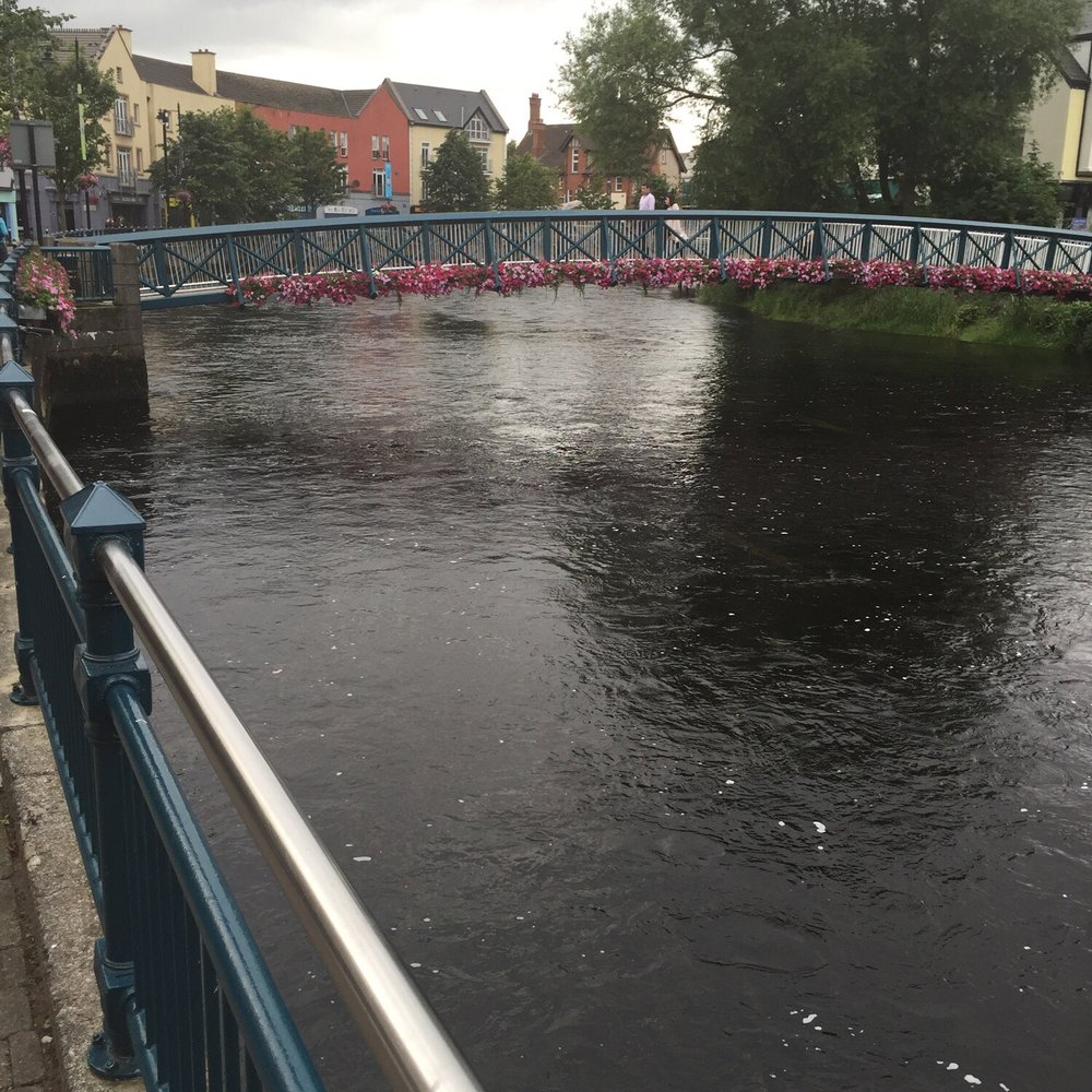 Eala Bhan - River outside front door - Seafood Near Me - Sligo, SO