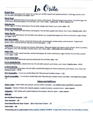 Menu photo 6 La Osita Portland, OR Menu photo 6 La Osita Portland, OR