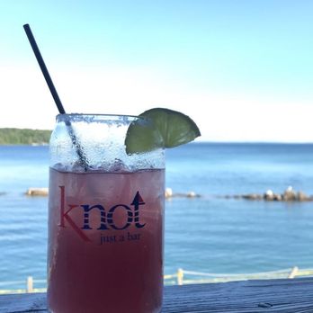 Knot Just a Bar - Cherry Marg (already had taken a few sips) - American Near Me - Omena, Michigan