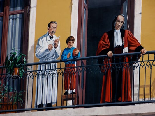 Fresque des Lyonnais by null