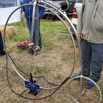 Pacific Coast Dream Machines - 1892 Columbia Full-Nickle High Wheel - Festivals Near Me - Half Moon Bay, California