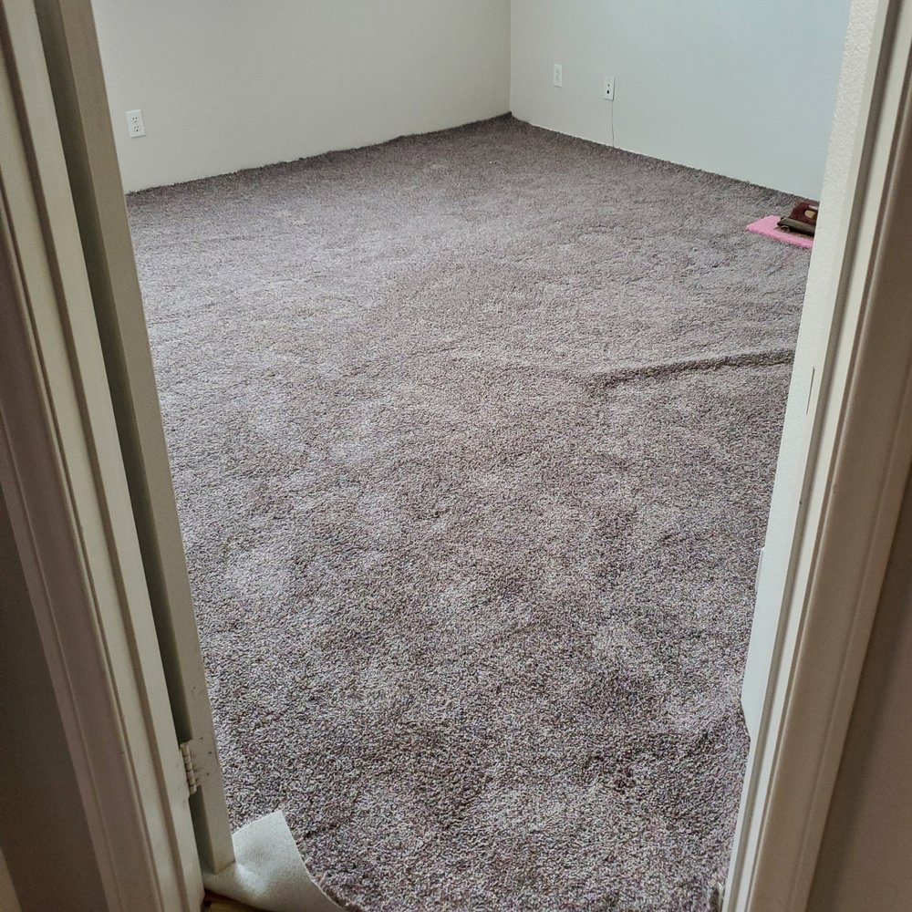 Ferguson Flooring - Bedroom carpet in progress. - Flooring Near Me - Hemet, California Ferguson Flooring - Bedroom carpet in progress. - Flooring Near Me - Hemet, California