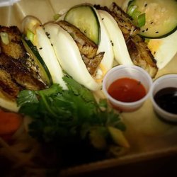 Miso American Food Truck - Pork steamed buns