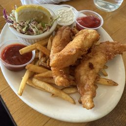 Beer Battered Fish & Chips Beer Battered Fish & Chips