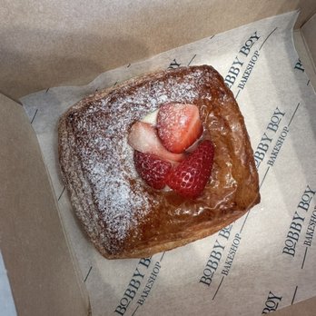 Bobby Boy Bakeshop - Strawberries and cream danish - Bakeries Near Me - Winston-Salem, North Carolina