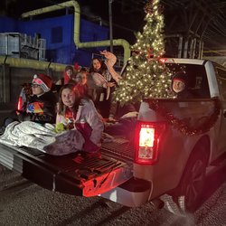 First Baptist Church of Weirton - Awana Club participating in the Weirton Christmas Parade.