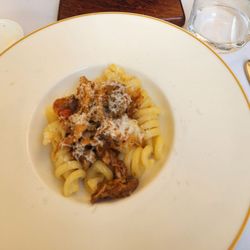 Giglio - The special of the day, with a ragu of chicken, rabbit and guinea fowl.