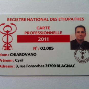 Cyril Chiarovano - Osteopathic Physicians Near Me - Blagnac, 31