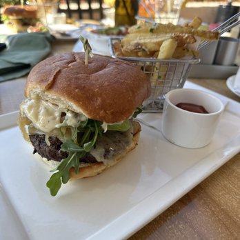 Veranda Restaurant - Grass-Fed Burger with Fries - American Near Me - San Diego, California Veranda Restaurant - Grass-Fed Burger with Fries - American Near Me - San Diego, California