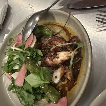 Cucina Urbana - Grilled Octopus, not that great IMO - Italian Near Me - San Diego, California