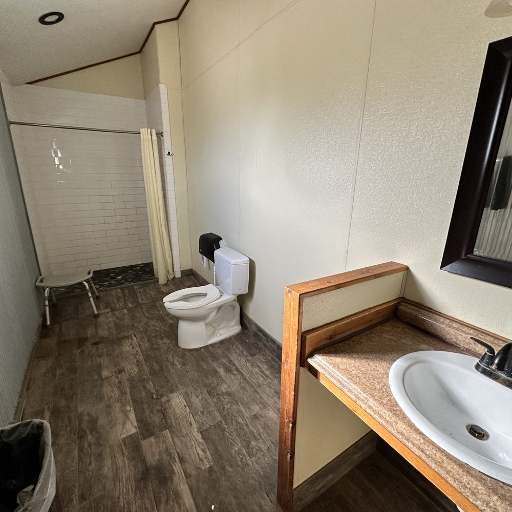 Sun Outdoors Canyonlands Gateway - One of the private restrooms - RV Parks Near Me - Moab, Utah