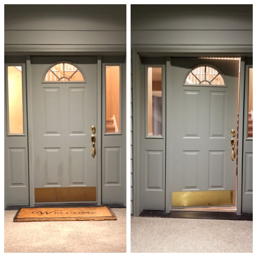 Vanhousing Painters - Before (left) and after (right) - Painters Near Me Vanhousing Painters - Before (left) and after (right) - Painters Near Me
