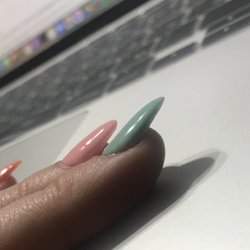 Super A Nails - Crooked nails