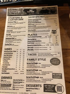 Menu photo 5 Maverick's Smokehouse & Taproom Durham, NC Menu photo 5 Maverick's Smokehouse & Taproom Durham, NC