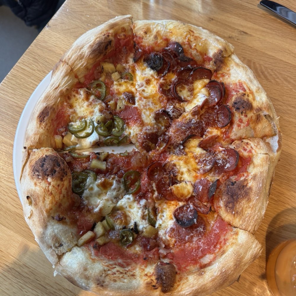 The Wylder - Half pepperoni, half Hula School - Pizza Near Me - Boise, Idaho The Wylder - Half pepperoni, half Hula School - Pizza Near Me - Boise, Idaho