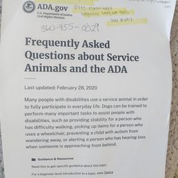 The guidelines Denise handed to my sister The guidelines Denise handed to my sister