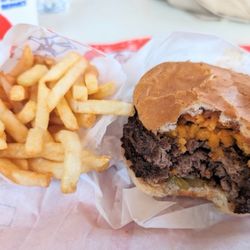 Griff's Hamburgers - Burgers and fries