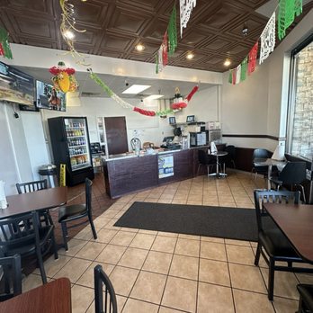 Taqueria Vallarta - Interior with a few tables - Mexican Near Me - Spring Lake Park, Minnesota Taqueria Vallarta - Interior with a few tables - Mexican Near Me - Spring Lake Park, Minnesota