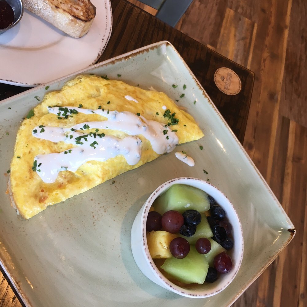First Watch - Salmon Omelette looking so good and tasty! - Breakfast & Brunch Near Me - Jacksonville, Florida