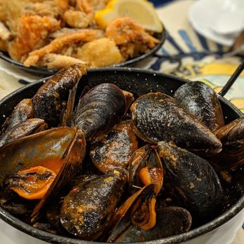 Bar Jai-Ca - Mussel in Marina sauce - Tapas Bars Near Me - Barcelona, B