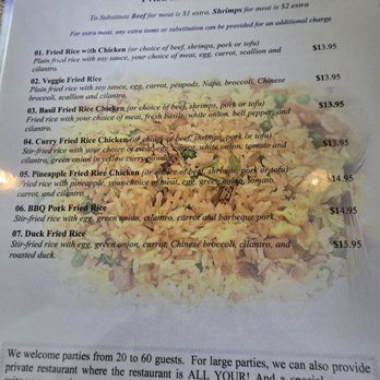 Bambu Thai Cuisine - Menu - Thai Near Me - Elmhurst, Illinois