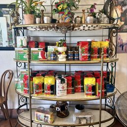 An assortment of authentic Argentinian goods. An assortment of authentic Argentinian goods.