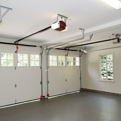 Garage Door Genius - the inside of a door we did motors on