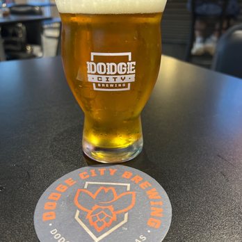 Dodge City Brewing - Beer and logo - Pizza Near Me - Dodge City, Kansas Dodge City Brewing - Beer and logo - Pizza Near Me - Dodge City, Kansas
