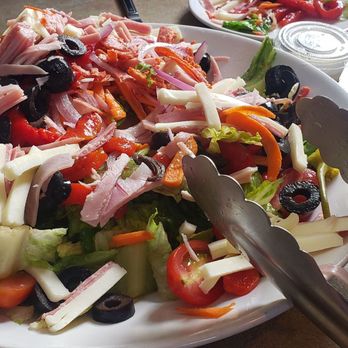 Mama Maria's Restaurant and Beach Bar - One plate of the antipasto salad. The salad is easily 4 plates worth. - Bars Near Me - Dewey Beach, Delaware Mama Maria's Restaurant and Beach Bar - One plate of the antipasto salad. The salad is easily 4 plates worth. - Bars Near Me - Dewey Beach, Delaware