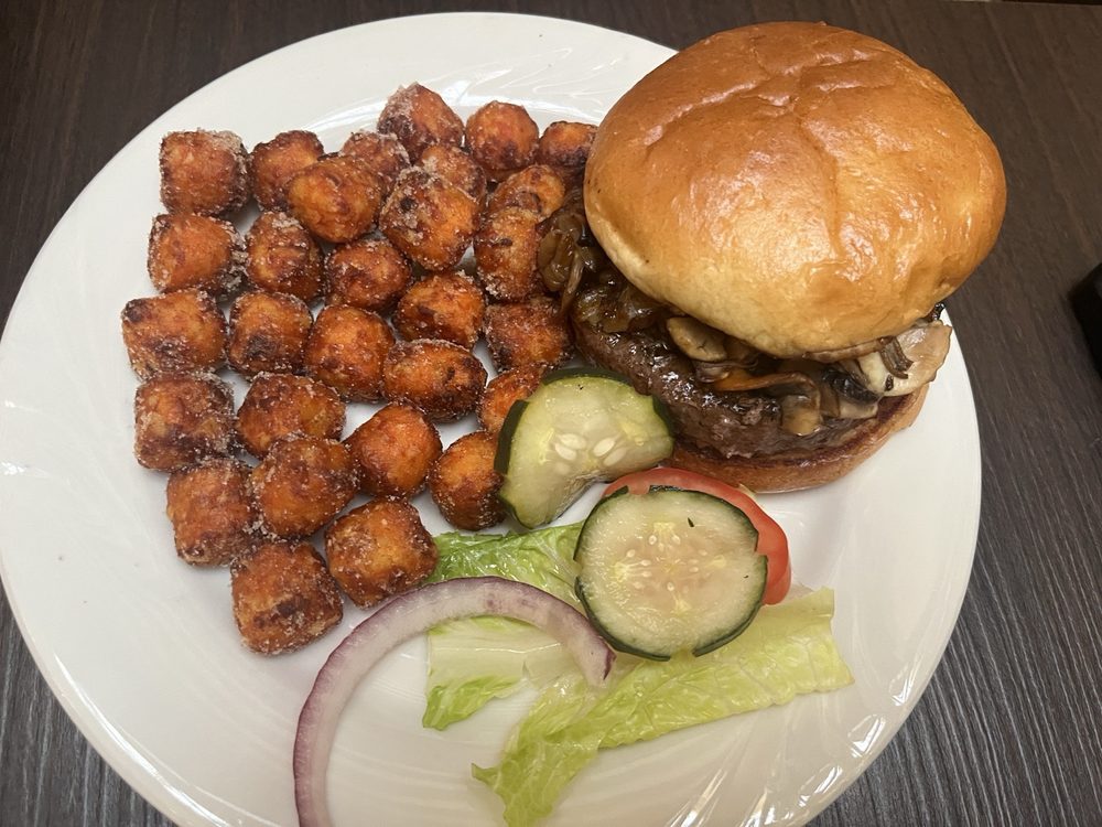 Food from Gold Bison Grill