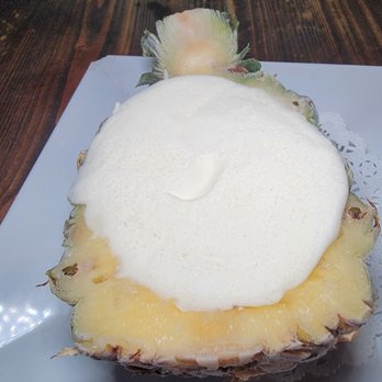 Boi Na Brasa - Sorbet pineapple dessert - Sports Bars Near Me - Newark, New Jersey