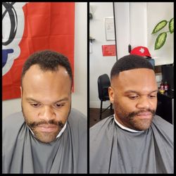 Hair Frontal repair with a Bald Fade
Thanks Tino