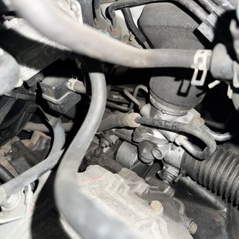 Performance Muffler Auto Center - Gonzalo (owner) sprayed painted the rack and pinion to make it look brand new. He never changed the rack and pinion. - Auto Repair Near Me - Hawthorne, California