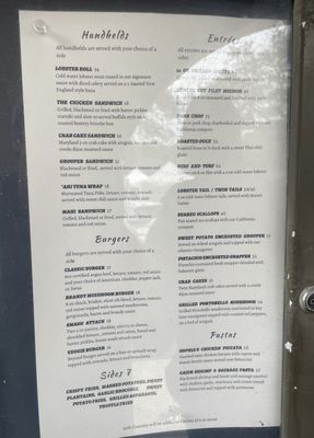 Menu photo 2 Sophia's Hobe Sound, FL