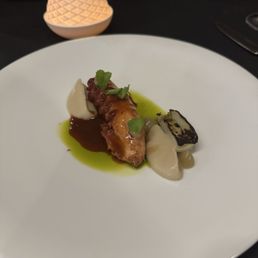 Blood Orange Glazed Octopus