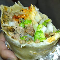 Taqueria Los Coyotes - Asada Burrito w/o rice nor beans