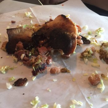 BOCA by Chef Maria Mazon - A charred taco...  the filling was good, the shell... not so much - Mexican Near Me - Tucson, Arizona