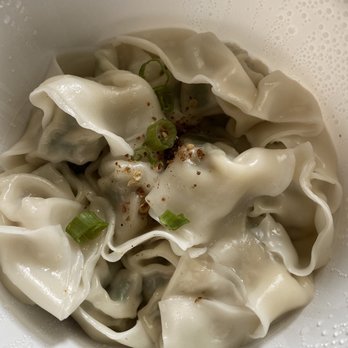 Tasty Moment - Spicy wonton soup (soup is separate for take out) - Shanghainese Near Me - Edison, New Jersey