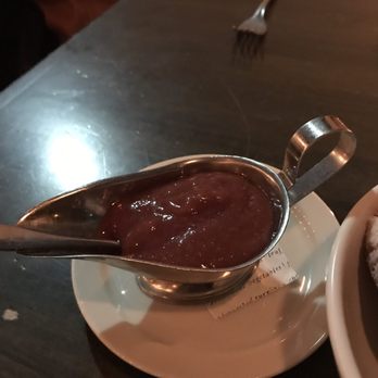 Turtle + The Wolf - The apple cider dipping sauce - New American Near Me - Montclair, New Jersey