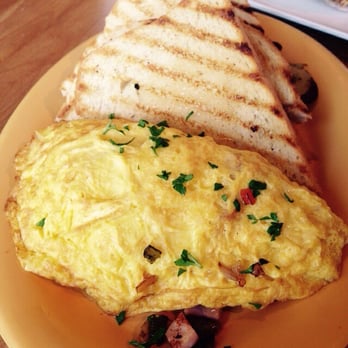 Euro Cafe - Denver omelette stuffed wig ham but not too much cheese. - Portuguese Near Me - Claremont, California Euro Cafe - Denver omelette stuffed wig ham but not too much cheese. - Portuguese Near Me - Claremont, California