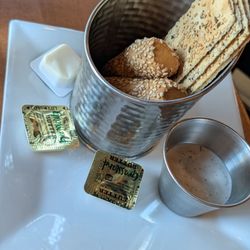 The Caffe On Park - Bread sticks and yogurt dip