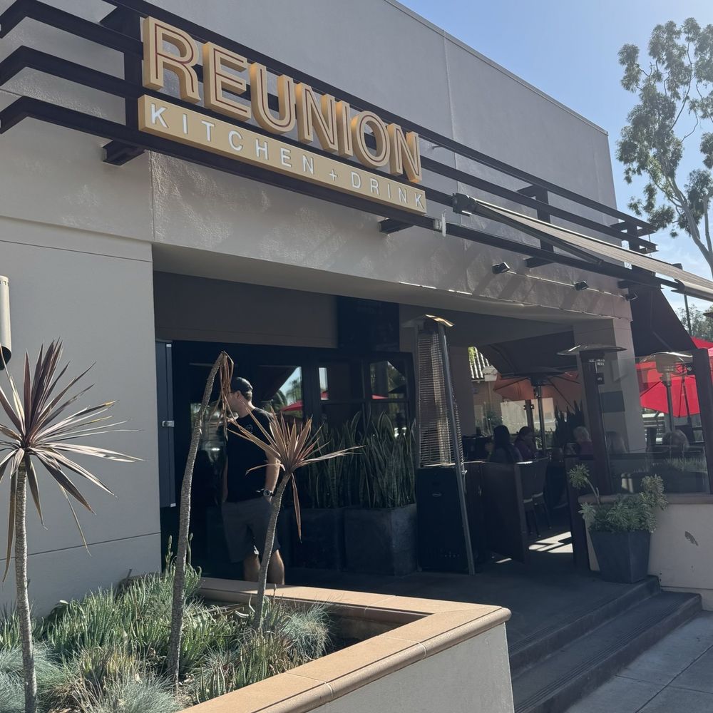 Reunion Kitchen + Drink - Entrance - New American Near Me - Anaheim, California