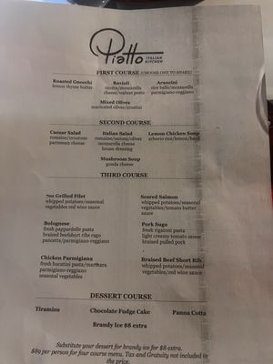 Menu photo 5 Piatto Italian Kitchen Oklahoma City, OK