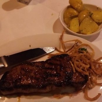 Mancy's Steaks - New York Strip Steak (14 oz.) & potatoes - New American Near Me - Toledo, Ohio