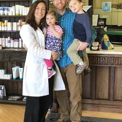 Cherokee Custom Script Pharmacy - Our pharmacist Laura loves when family comes in to say hello!