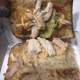 Half Chicken Avocado Melt