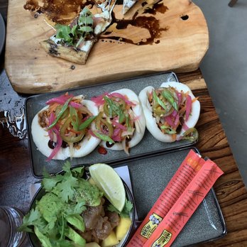 The Brixton - Pizetta, steamed short rib buns & tuna poke - Cocktail Bars Near Me - Babylon, New York The Brixton - Pizetta, steamed short rib buns & tuna poke - Cocktail Bars Near Me - Babylon, New York