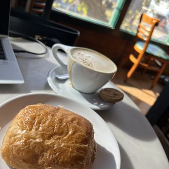 Agora - Chocolate Croissant and Lavender Latte - Coffee & Tea Near Me - Houston, Texas Agora - Chocolate Croissant and Lavender Latte - Coffee & Tea Near Me - Houston, Texas