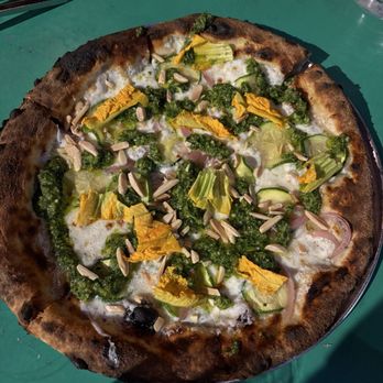 Sally - summer squash pizza - Pizza Near Me - Philadelphia, Pennsylvania Sally - summer squash pizza - Pizza Near Me - Philadelphia, Pennsylvania