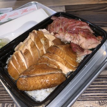 Tasty Box - Soy sauce chicken box with char siu added on - Cantonese Near Me - Diamond Bar, California Tasty Box - Soy sauce chicken box with char siu added on - Cantonese Near Me - Diamond Bar, California